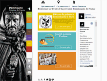 Tablet Screenshot of dominicains.fr